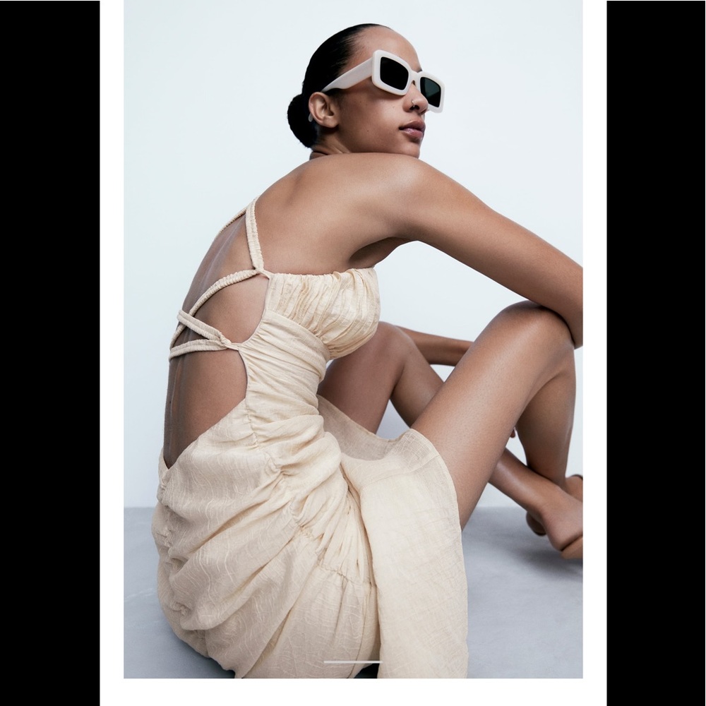 🆕 Zara draped dress - XS